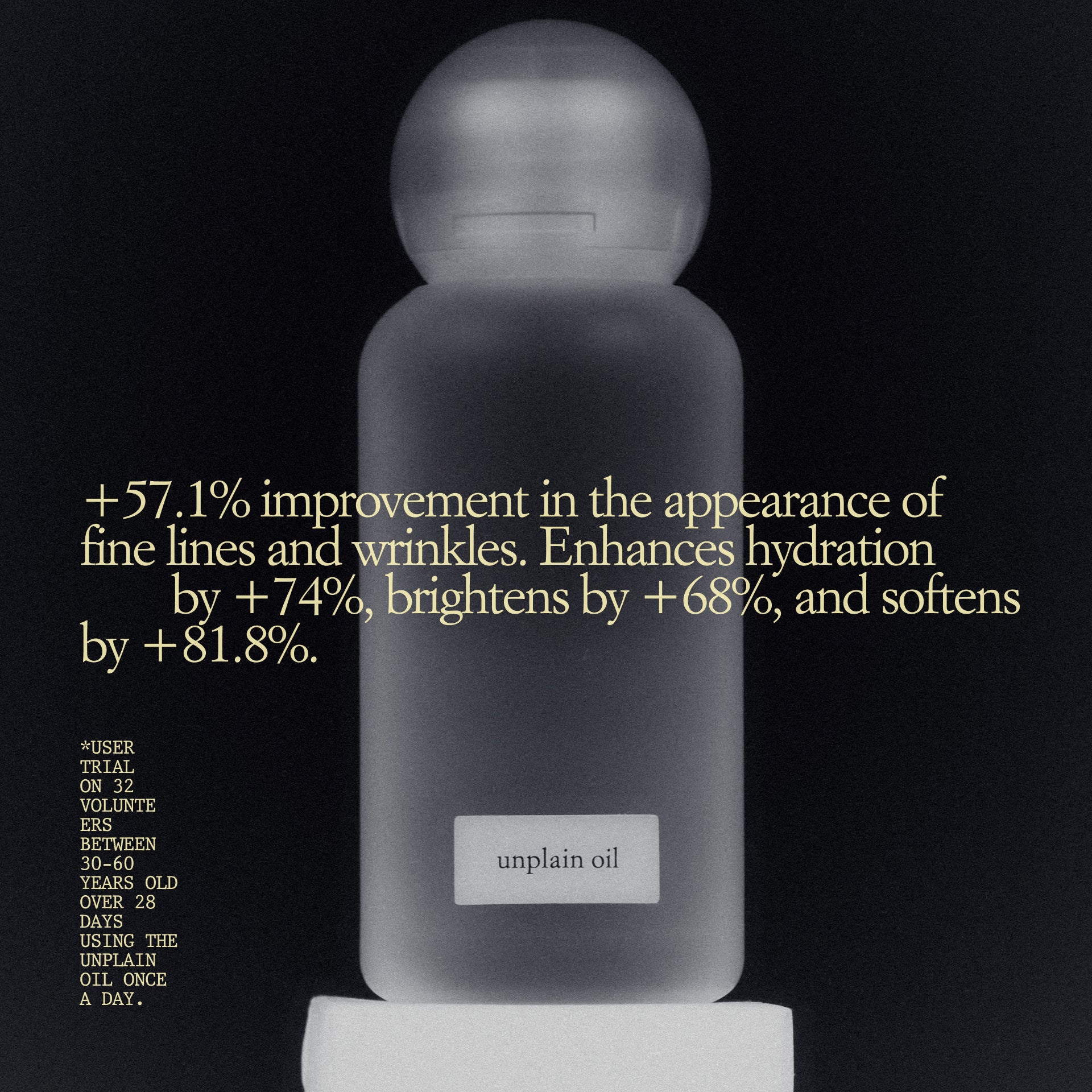 NEW unplain oil