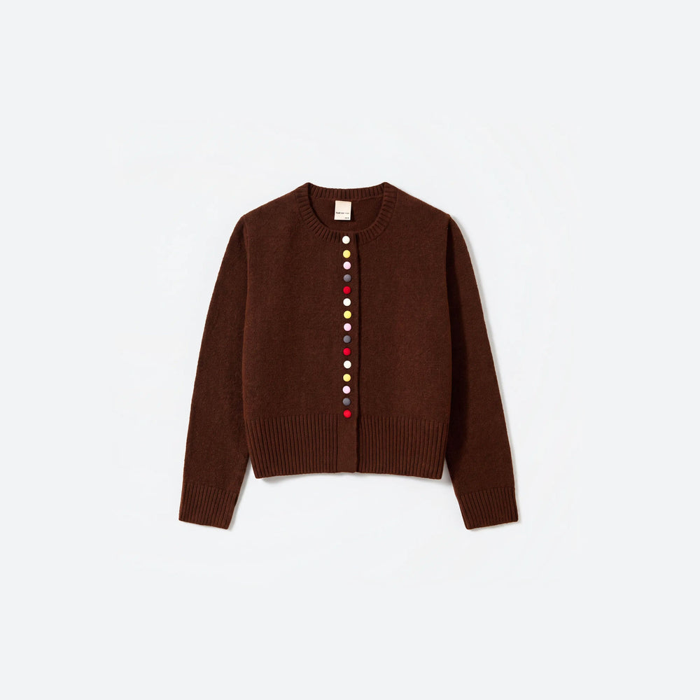 Iseul candy button cardigan