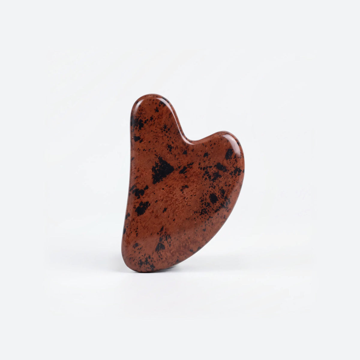 Mahogany obsidian gua sha