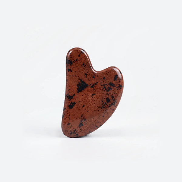 Mahogany obsidian gua sha