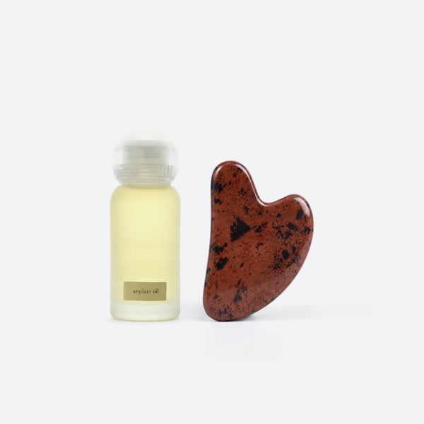 Oil & Gua Sha Set