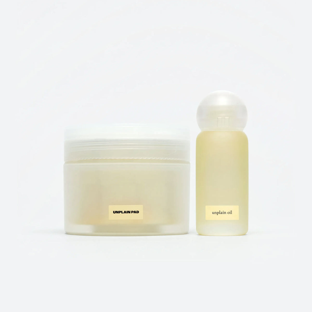 unplain set: pad and oil