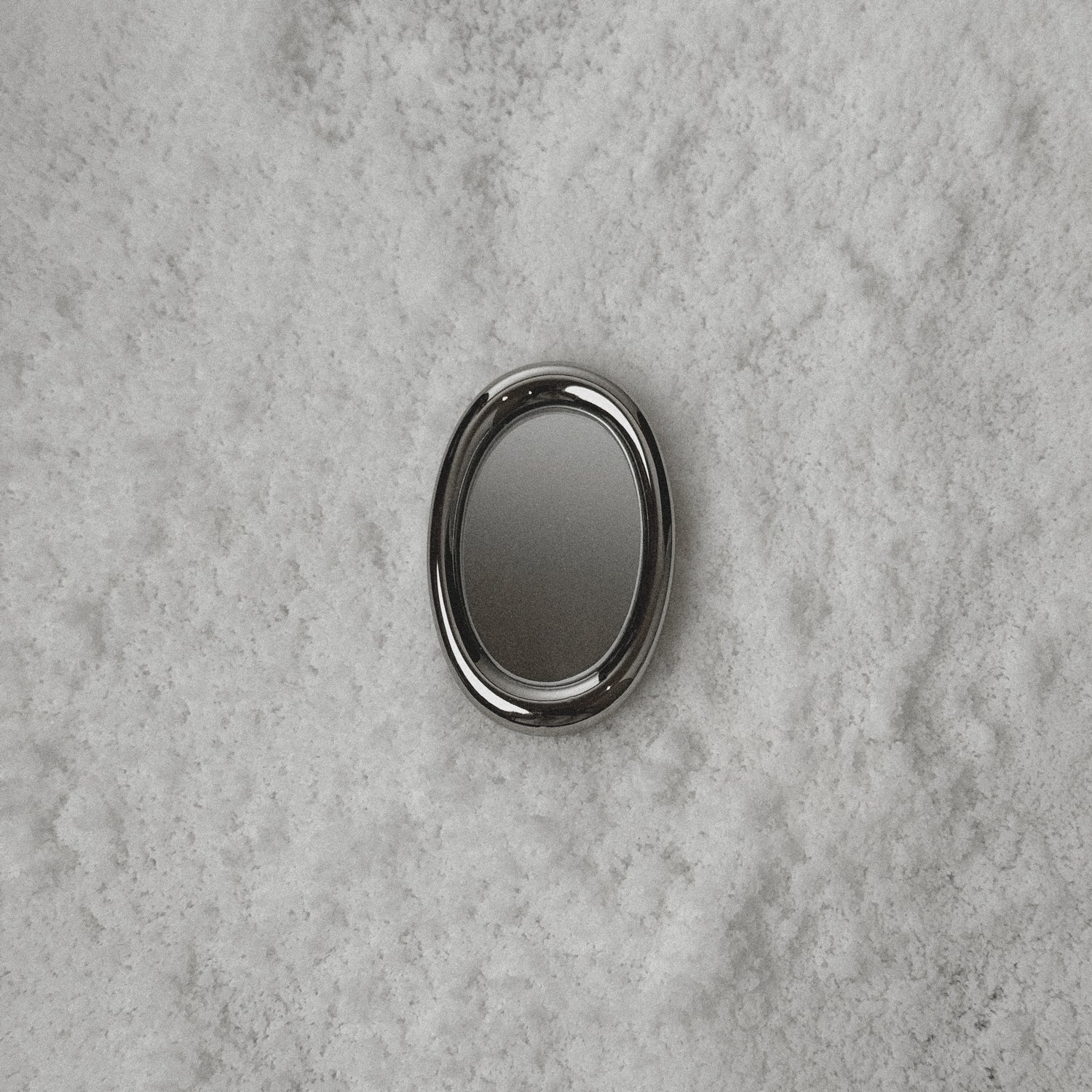 Plumpy Oval Mirror